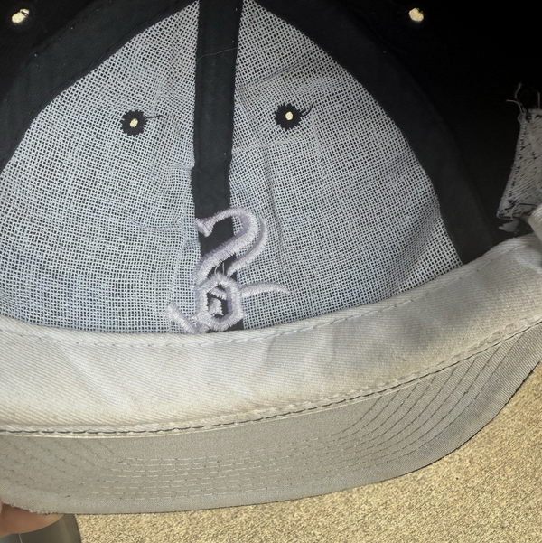 90s LOW PROFILE OG White Sox Blockhead Wool Snapback