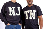NJ Varsity Block Premium Crewneck