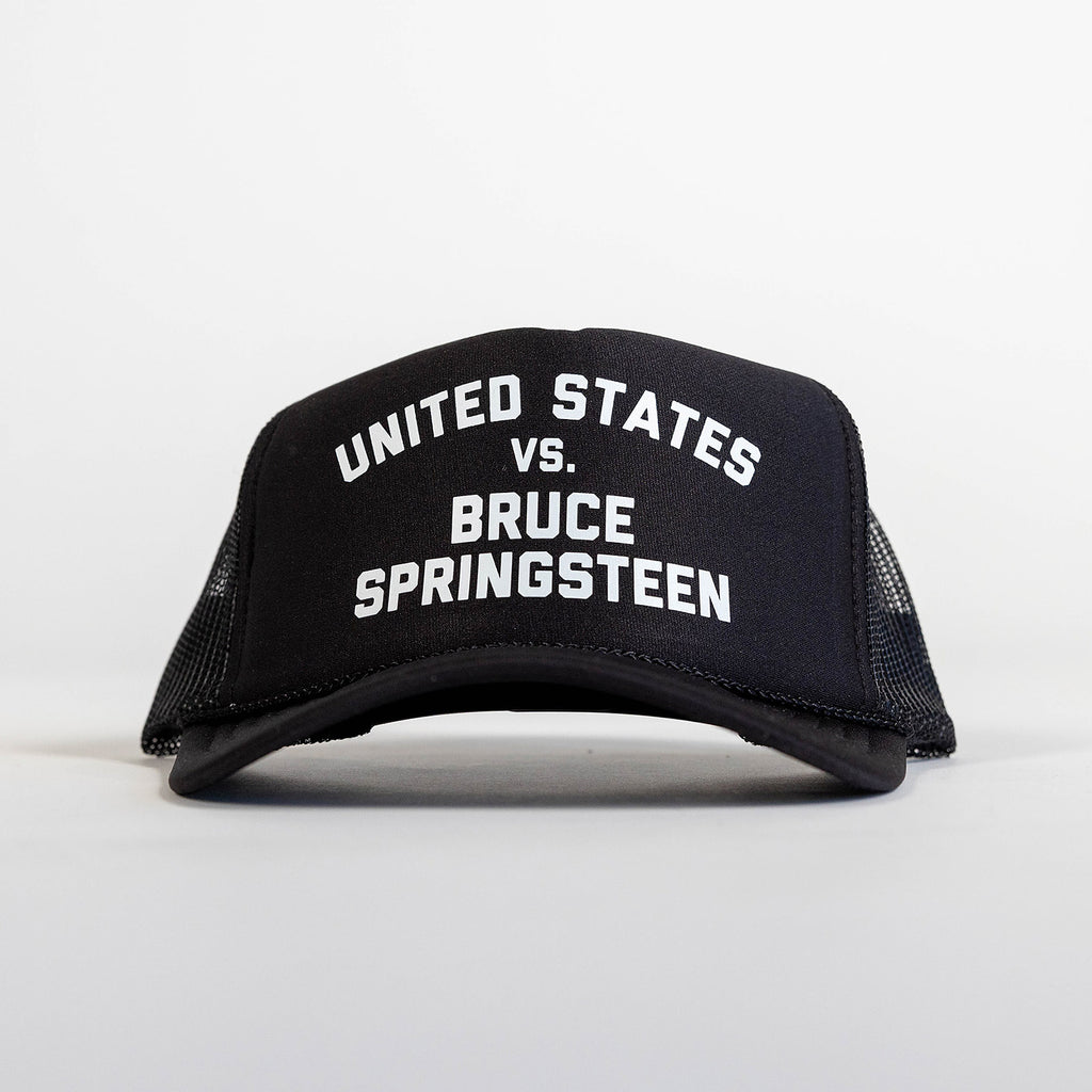 Springsteen Hat Back Pocket United States vs. Bruce Springsteen Trucker Hat – N. B. GOODS